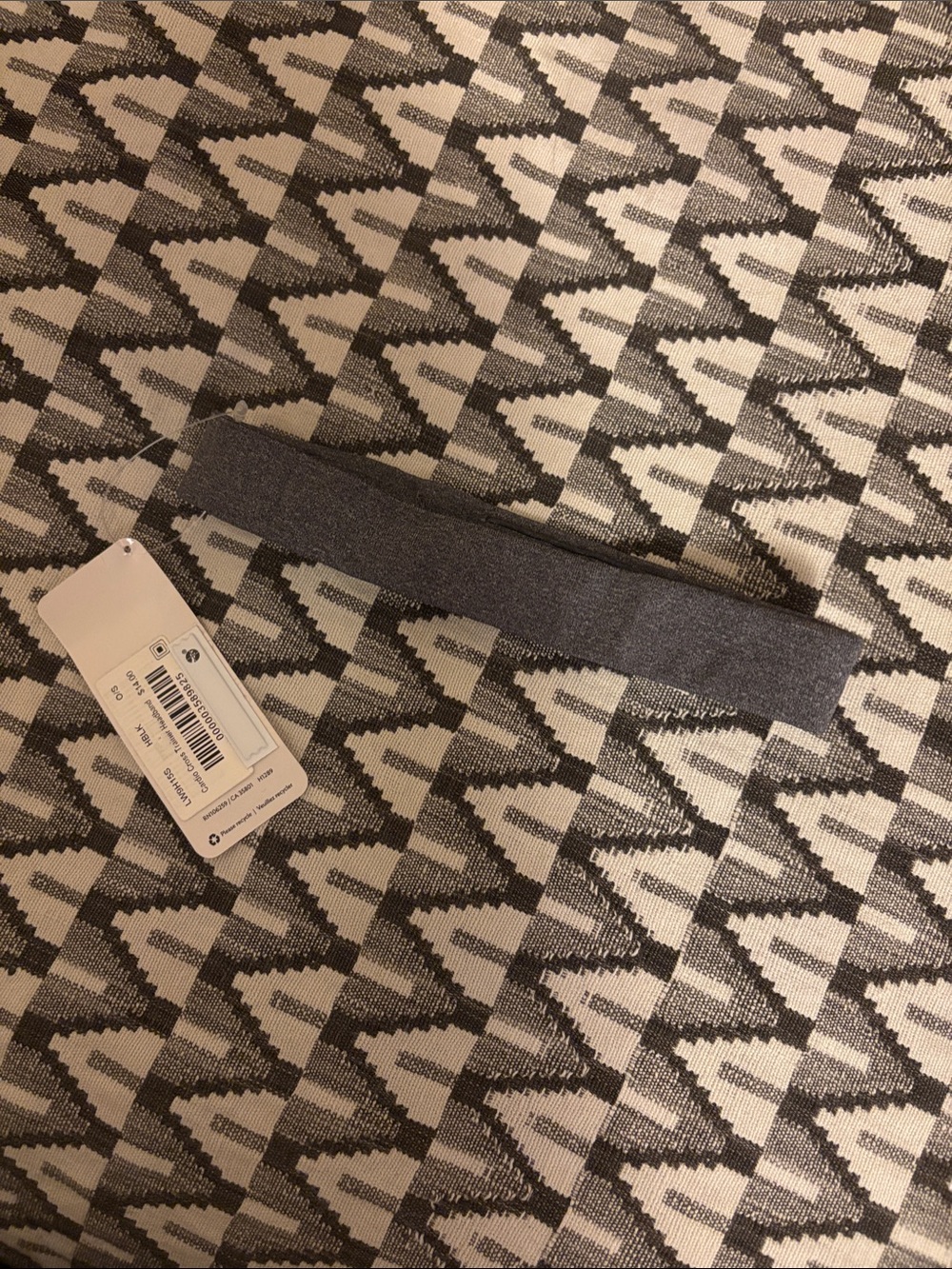 lululemon athletica Gray cardio cross trainer headband
